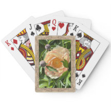 Cartões clássicos com pêssego