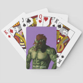 Baralho Cartões de Arte Fantasia de Retrato de Vacinação d