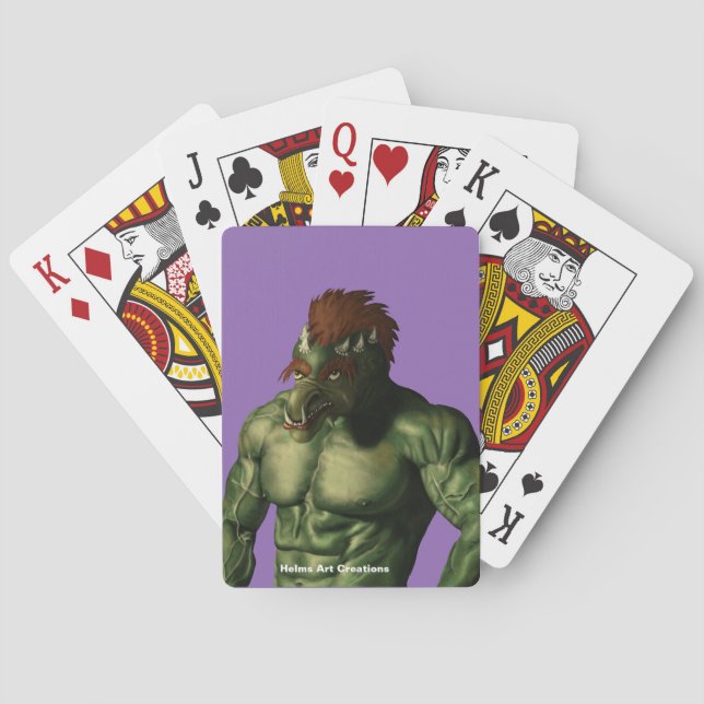 Baralho Cartões de Arte Fantasia de Retrato de Vacinação d (Verso)