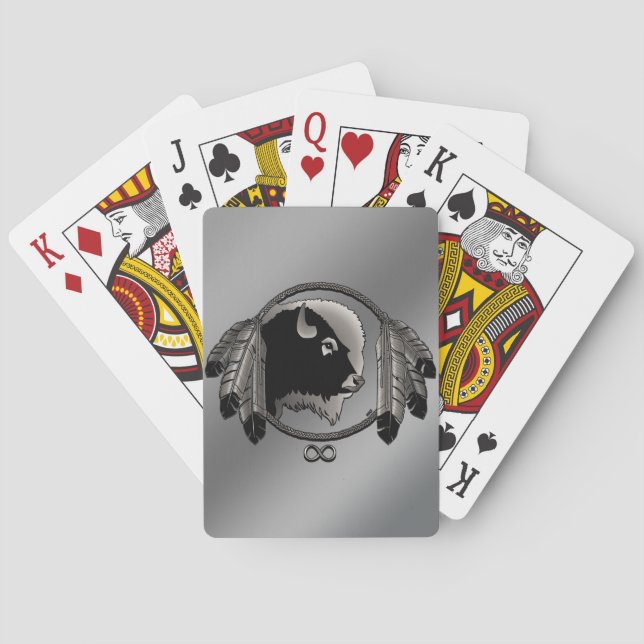 Baralho Cartões De Arte Tribais Personalizados (Verso)