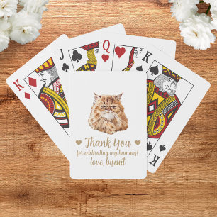 Baralho Cartões De Brincadeira De Casamento De Cat