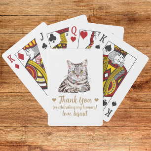 Baralho Cartões De Brincadeira De Casamento De Cat