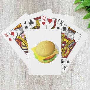 Baralho Cartões de Brincadeira de Hamburger