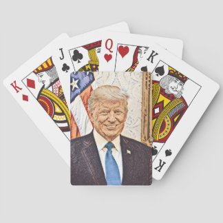 Baralho Cartões de Brincadeira do Presidente Donald Trump