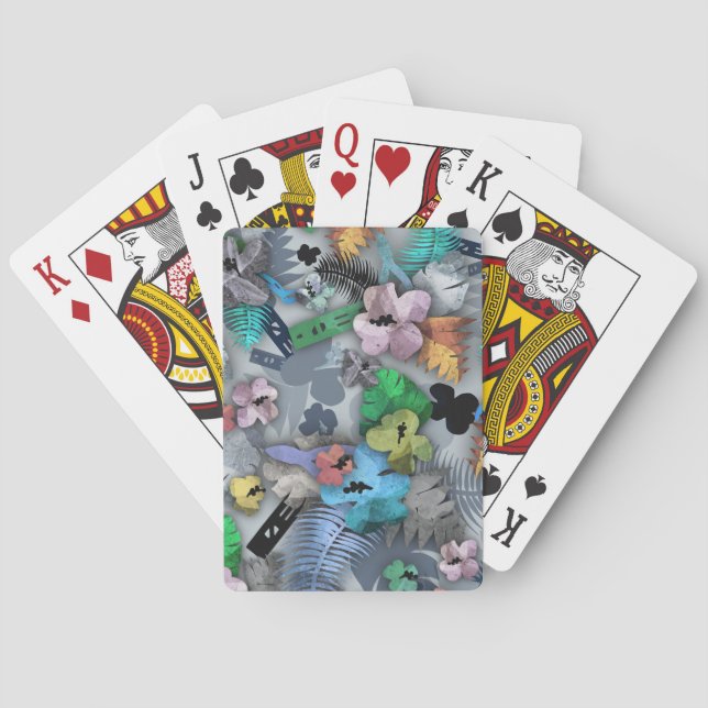 Baralho Cartões de Construção de Impressão no Havaí Novelt (Verso)