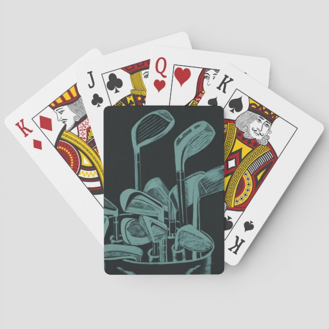 Baralho Cartões de Golf Clubs (Verso)