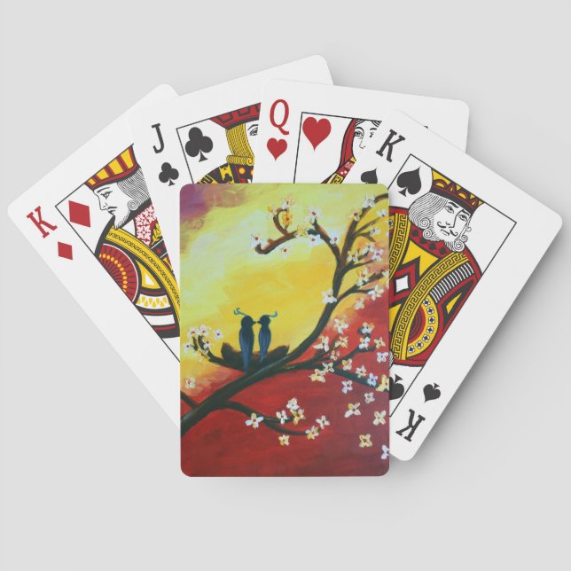 Baralho Cartões de Jogada Clássicos de Pássaros (Verso)