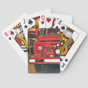 Baralho Cartões de Jogada Clássicos Vintage Red Fire