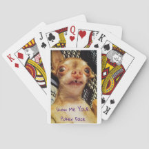 Cartões de Jogada de Cara Poker de Bambi