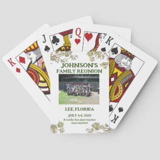 Baralho Cartões De Jogada De Presente De Reunião Familiar
