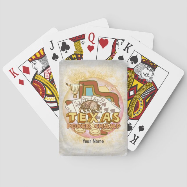 Baralho Cartões de Jogada do Texas Poker (Verso)