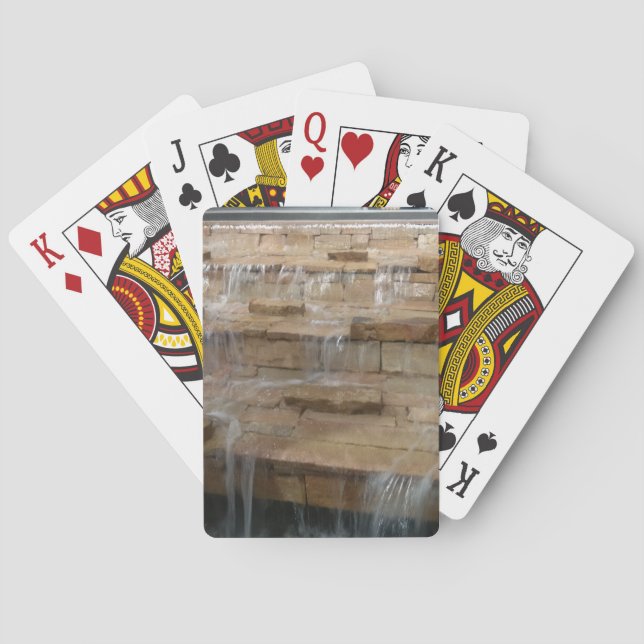 Baralho Cartões De Jogada Em Cascata (Verso)