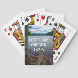 Baralho Cartões De Jogada Em Lago Perdido