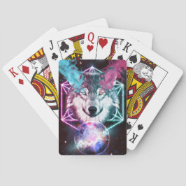 Baralho Cartões de Jogada Fantasy Wolf Classic