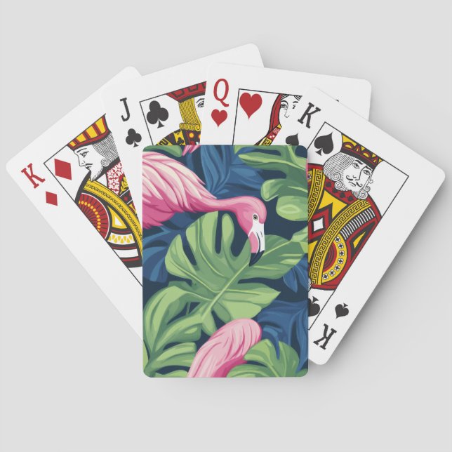 Baralho Cartões de Jogada Flamingo Royale (Verso)
