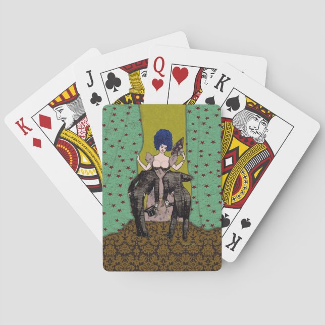 Baralho Cartões de Jogada / Padrão de Poker (Verso)