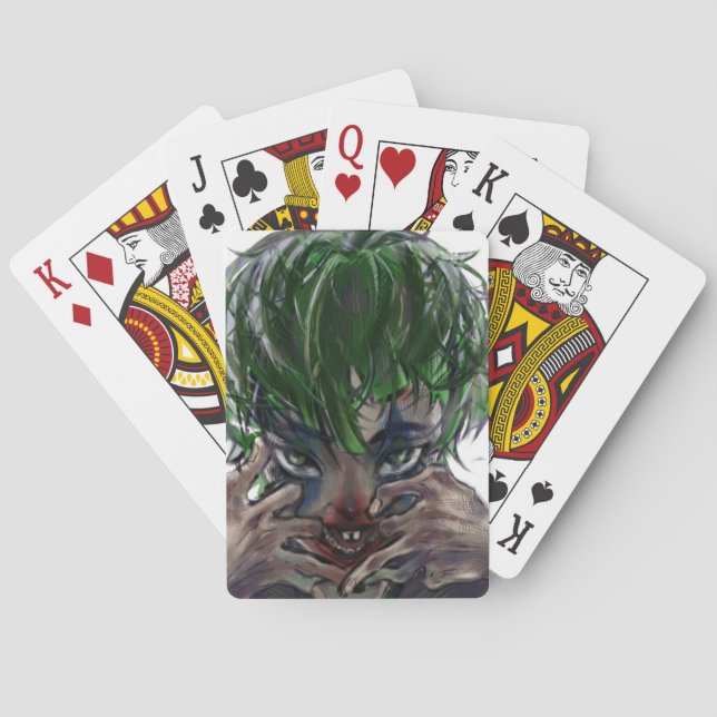 Baralho Cartões de Jogada Premium Poker - 52 Cartões Stand (Verso)