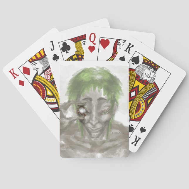 Baralho Cartões de Jogada Premium Poker - 52 Cartões Stand (Verso)