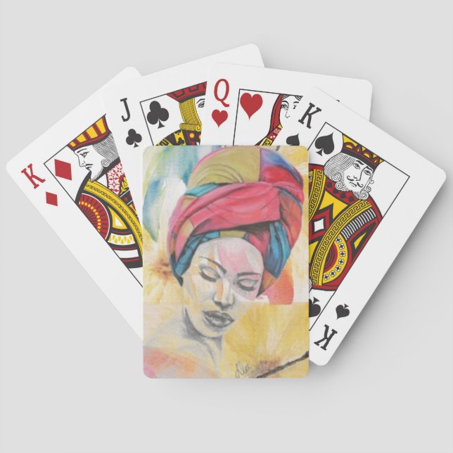 Baralho Cartões de Jogada QUEENIFICENTES (Verso)