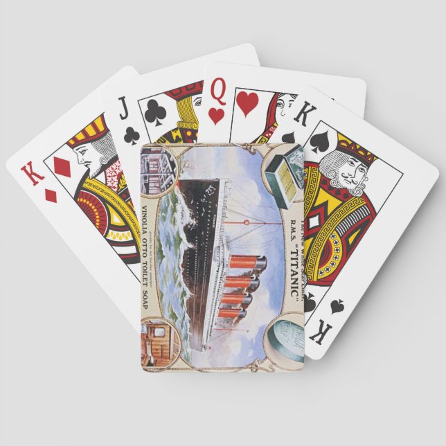Baralho Cartões de Jogada Titanic (Verso)