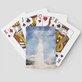 Baralho Cartões de Jogada Yellowstone, Convés do Parque Na