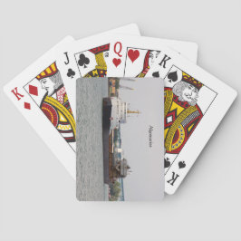 Baralho Cartões de jogar algomarina