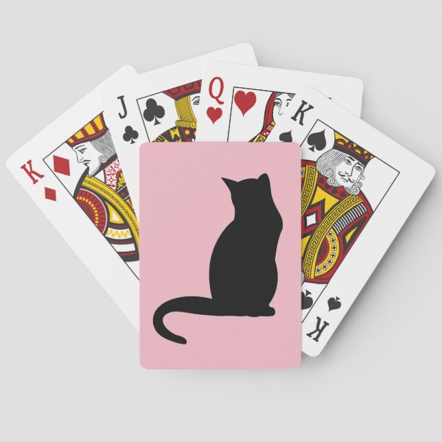 Baralho Cartões de jogar ao gato (Verso)