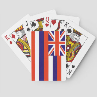 Baralho Cartões De Jogar Bandeira Do Estado Do Havaí