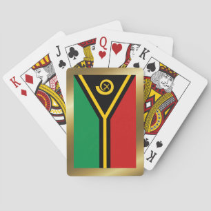 Baralho Cartões De Jogar Bandeiras Vanuatu