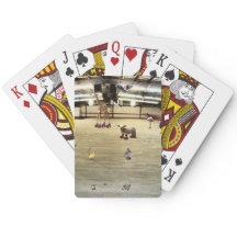 Cartões De Jogar Clássicos De Animais De Partida