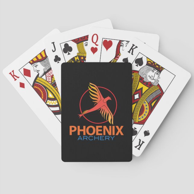 Baralho Cartões de Jogar com Arquiteto Phoenix (Verso)