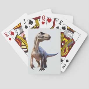 Baralho Cartões De Jogar Dinossauro