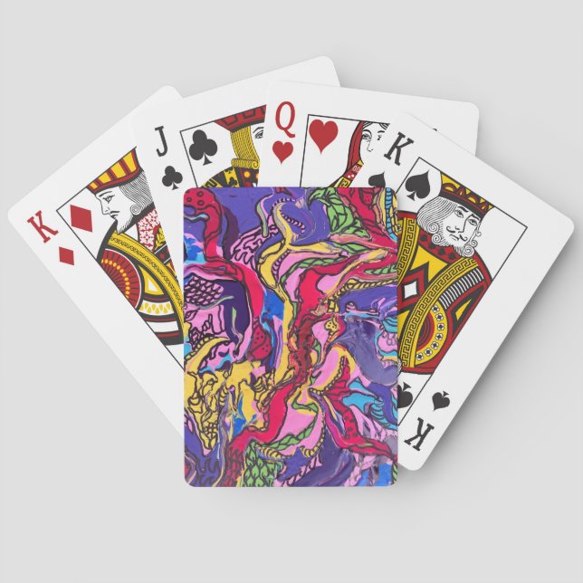 Baralho Cartões De Jogar "Febre Selva" (Verso)