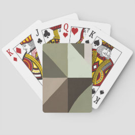 Baralho Cartões De Jogar Geometria Orgânica
