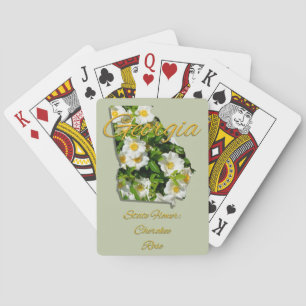 Baralho Cartões de jogar - GEÓRGIA