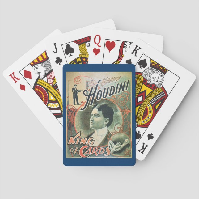 Baralho Cartões de jogar Houdini (Verso)