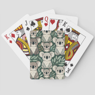 Baralho Cartões De Jogar Koala