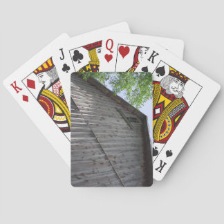 Baralho Cartões de jogar na janela da barra superior