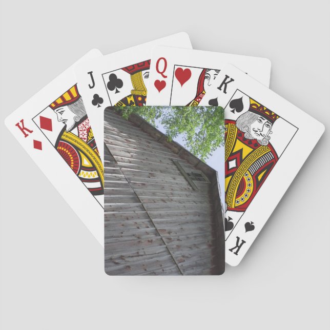 Baralho Cartões de jogar na janela da barra superior (Verso)