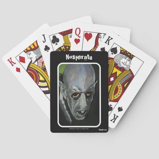 Baralho Cartões De Jogar 'Nosferatu' (Verso)
