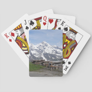 Baralho Cartões de jogar personalizados dos Alpes Austríac