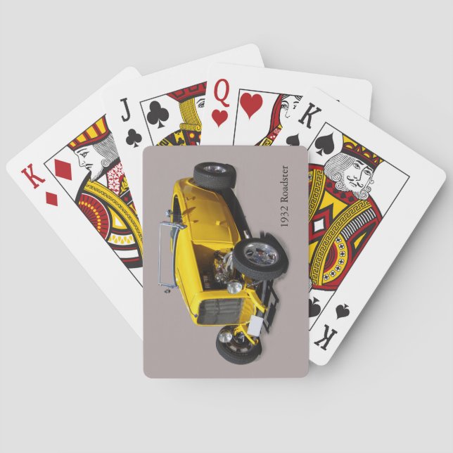 Baralho Cartões de jogar Roadster 1932 (Verso)