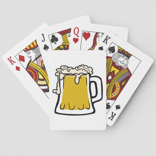 Baralho Cartões de jogo à moda (Verso)