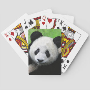 Baralho Cartões de jogo bonitos da panda gigante