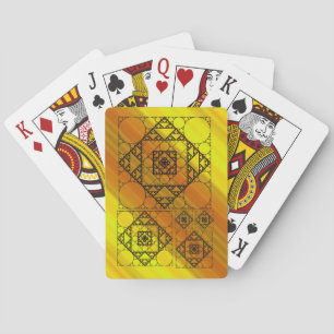 Baralho Cartões de jogo clássicos da geometria do Fracta