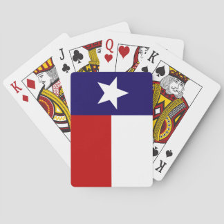 Baralho Cartões de jogo da bandeira do estado de Texas