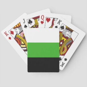 Baralho Cartões de jogo da bandeira do orgulho de Neutroi