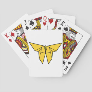 Baralho Cartões de jogo da borboleta de Origami