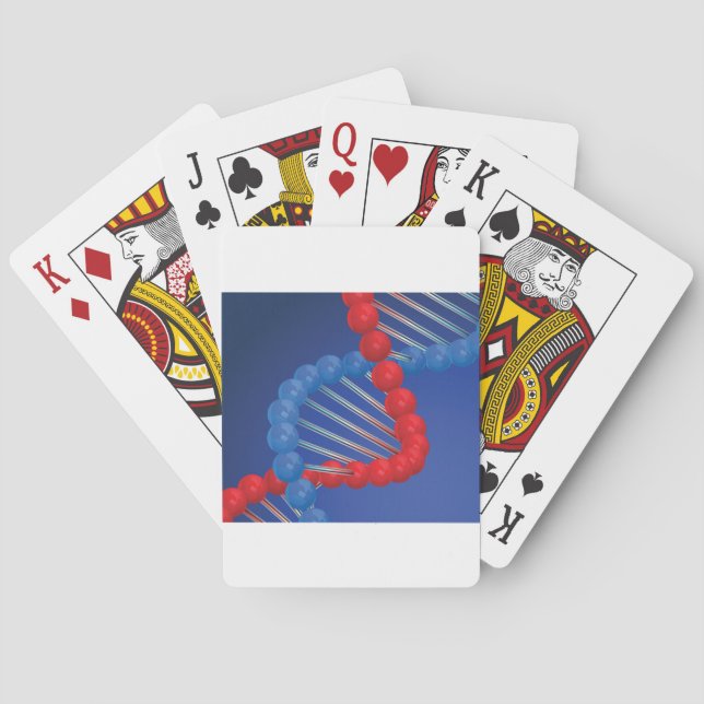 Baralho Cartões de jogo da costa do ADN (Verso)