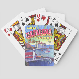 Baralho Cartões de jogo da ilha de Catalina